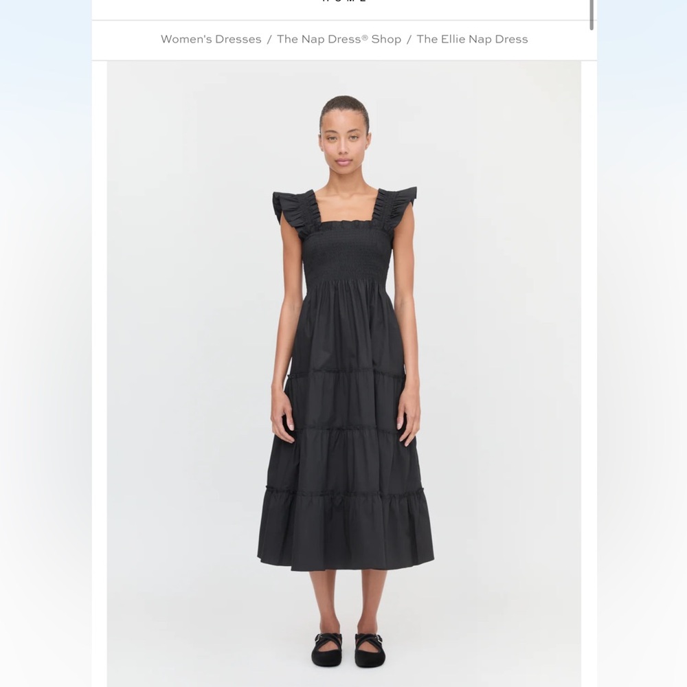 EUC Ellie Nap Dress in Poplin